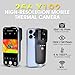 Wireless Thermal Imaging Camera,256x192 IR Resolution1024 x 768 Pixels for Android and iOS 50mK Sensitivity Thermal Camera with WiFi & Visual Camera for Machine Industries, HVAC