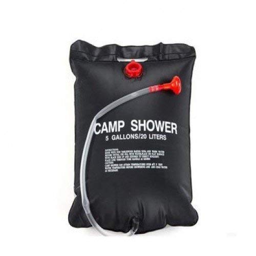 KGS Camping Solar Shower Pouch Water Storage Bag Foldable Portable 20Litre Solar Shower Bag for Outdoor Camping, Traveling, Swimming Use Bag (1Pcs) (25 Liter)