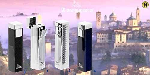 Briquet piézo Lubinski Bergamo en métal injecté haut de gamme