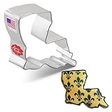 Louisiana Cookie Cutter: Celebrate Louisiana pride with these fun state shaped cookies—perfect for Mardi Gras parties, tailgates, Cajun themed gatherings, holiday gifting, classrooms, weddings, travel themed dessert tables, and any sweet moment inspi...