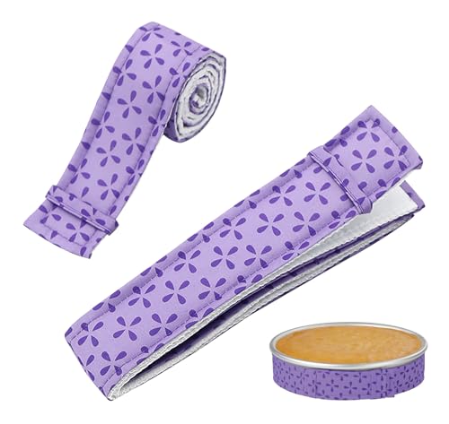 YYaaloa 2pcs Cake Pan Dampen Strips Bake Even Strip Thick Co...