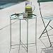 Produktbild CKB LTD STEEL OUTDOOR BISTRO TRAY TABLE Klappbare Stangenbeine und abnehmbare Ablageplatte Platte matt anthrazit pulverbeschichteter Stahl - Einzel Gartenmöbel Tisch