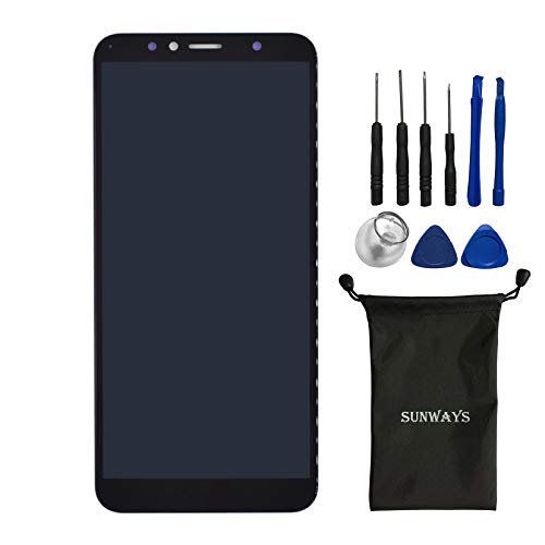 Sunways Display LCD Touch Digitizer Screen with Adhesive Replacement for Honor 7A AUM-AL00IN Honor 7A Pro AUM-TL20 AUM-AL00 AUM-AL20 AUM-l29 AUM-L29 AUM-L33 Black