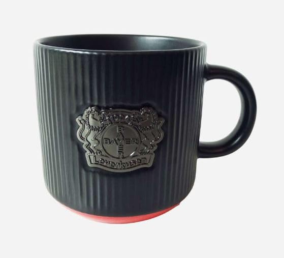 Bayer 04 Leverkusen Tasse Becher Kaffeetasse ** Logo Platine **