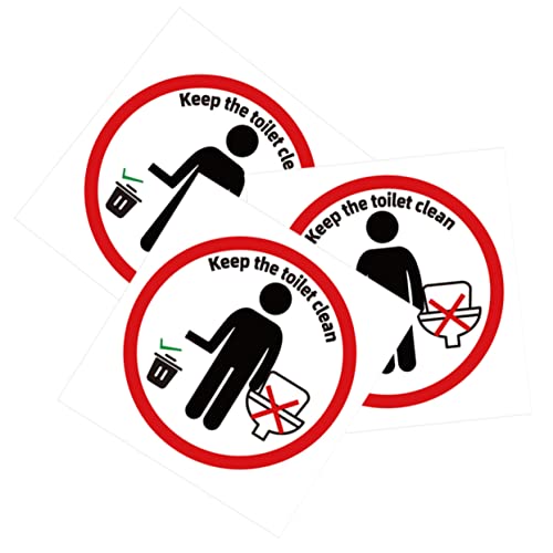 ibasenice 3fogli Adesivo Decorativo Per Decalcomanie Rimovibili Per Mantenere Per Ristoranti e Pubblici