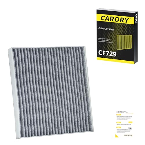 CARORY Cabin Air Filter for Dodge Journey 2009-2020 Avenger 2008-2014; Jeep Compass & Patriot 2007-2017 (Classic Style); Chrysler 200 2011-2014 Replace# CF10729 05058693AA