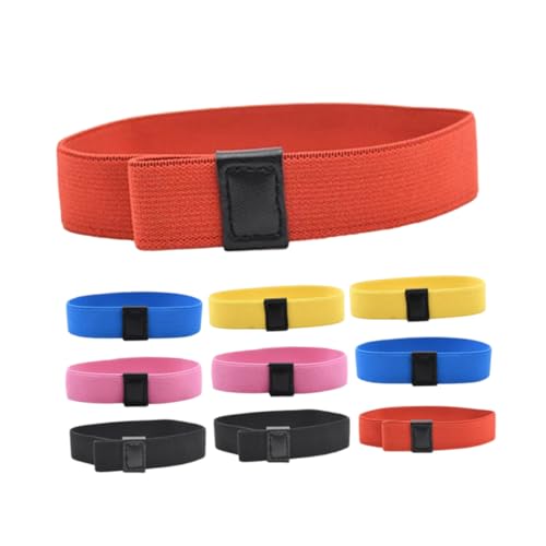 DIYEAH 10 Piezas Bandas Elásticas Ajustables para Fiambreras y Libros Correas Resistentes para Contenedores de Comida para Escuela Oficina y Actividades al Aire