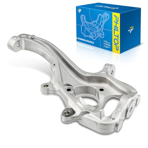 Image of PHILTOP Front Left steering knuckle Compatible with Dodge Ram 1500 2003-2010 4WD,Driver Side
