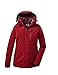 Killtec Damen Outdoorjacke Funktionsjacke mit abzippbarer Kapuze KOW 140 WMN Jckt wasserdicht, Winddicht, atmungsaktiv 00400-rot 50
