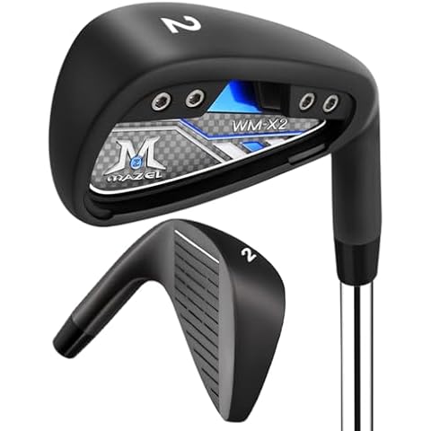 MAZEL Men's CNC Milled Golf Iron Club Cover