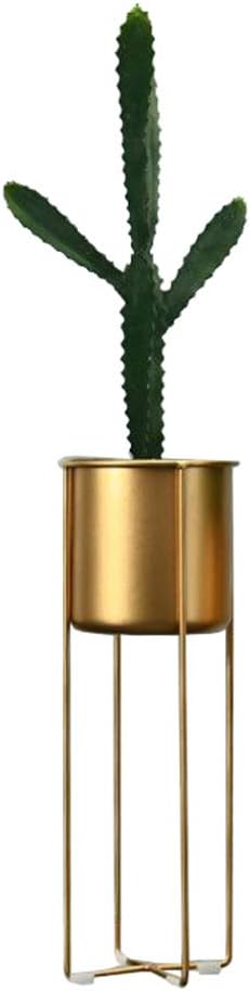Metal Flower Stands Outdoor/Indoor Gold Plant Display Rack Garden Patio Bonsai Storage Shelves Balcony Decoration Shelf Home Decor(S)