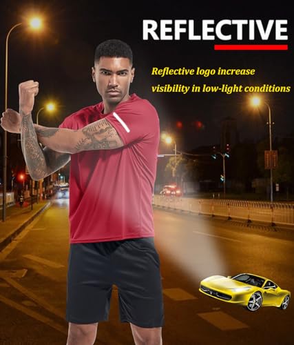 Image of Boyzn 1 or 3 Pack Men's Workout Running Shirts, Dry Fit Moisture Wicking T-Shirts, Sports Gym Athletic Short Sleeve Shirts