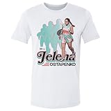 500 LEVEL Jelena Ostapenko Retro Shirt (White, XX-Large)
