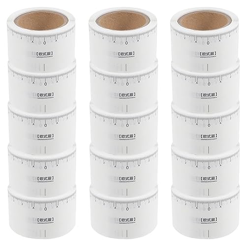 minkissy 50 Pcs mapeador de cejas tinte para cejas tinte de cejas bigudí transatlántico Gel eyebrow contouring eyebrow pencil marcador de cejas regla conveniente línea de cejas Papel