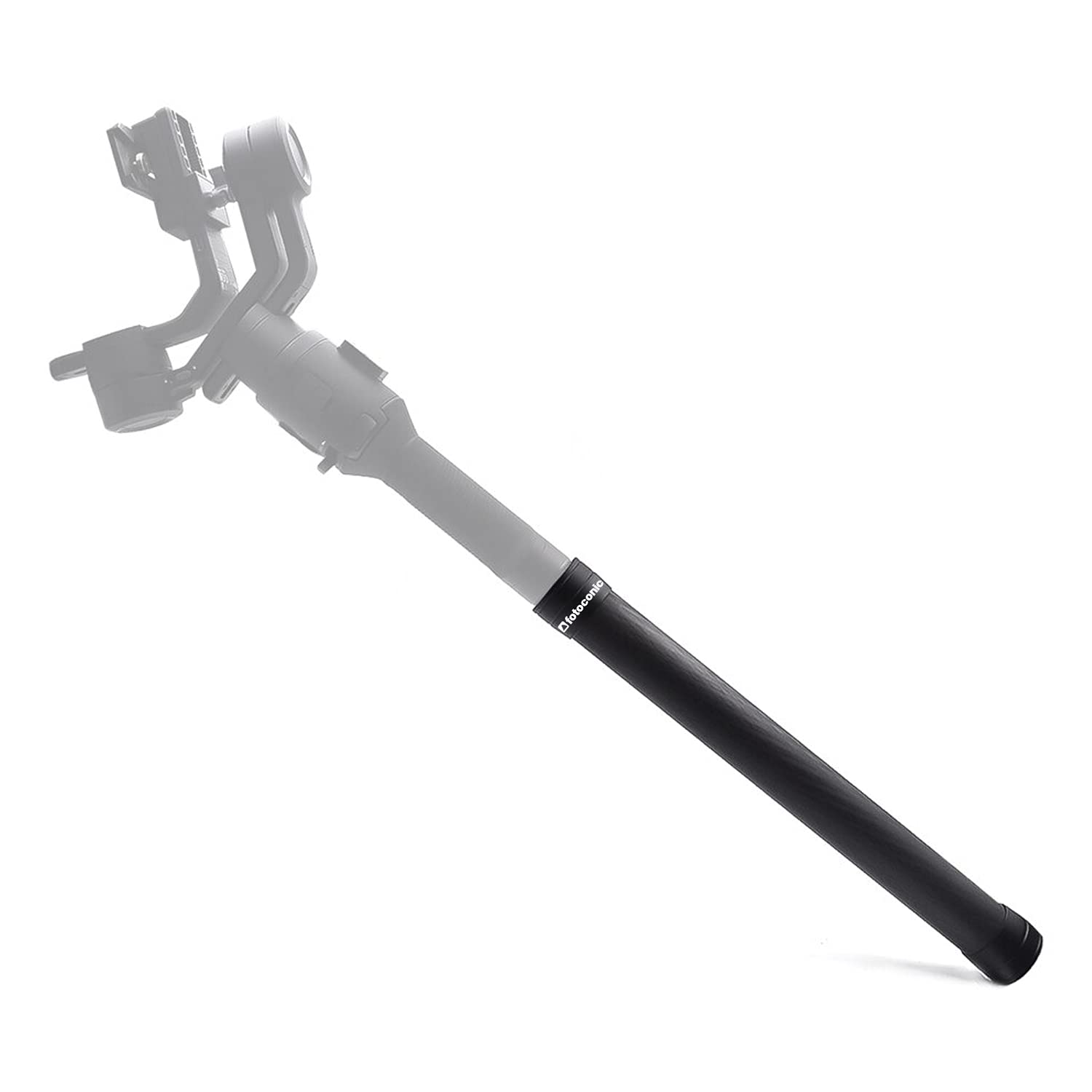 Amazon.com: Barra de extensión de cardán de fibra de carbono fotoconic de  13.8 pulgadas, tornillo de montaje de varilla estabilizador de rosca de 1/4  pulgadas, compatible con DJI Ronin S SC, OSMO