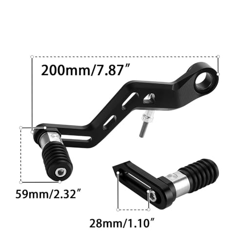 Levier de vitesses moto pliable pour l'aventure en V-Strom - 6