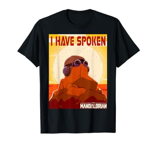 T-shirt Mandalorian I Have Spoken parfait pour les soirées streaming et ciné