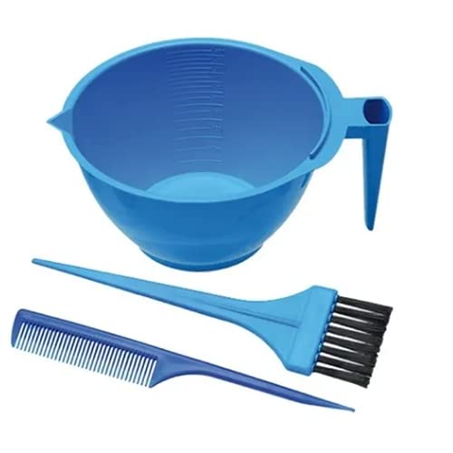 SANTA CLARA Kit Tintura Tigela Graduada 1 Pincel Para Tintura 1 Pente Cp Santa Clara