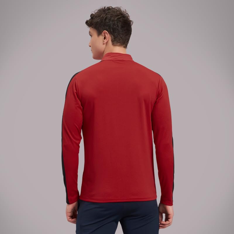 Image of ATICX Polyester Full Sleeve Compression High Turtle Neck Sports Jersey T Shirt for Men - Quick Dry Fit Gym Workout Top for Running, Swimming, Training, Cycling, Football, Badminton