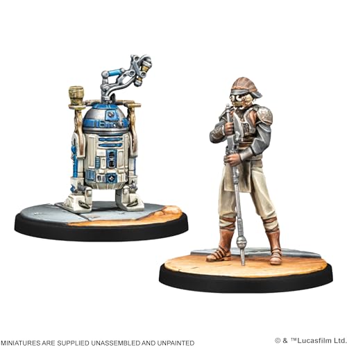 Star Wars Shatterpoint de colección: Pack Fearless and Inventive con R2-D2 de Asmodee 4
