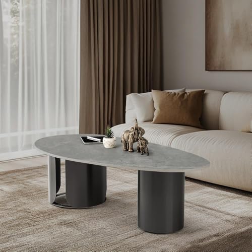Image of Wakefit Center Table | 1 Yr Warranty | Coffee Table for Living Room Wooden, Tea Table for Living Room Wooden, Sofa Table, Free Installation from Brand, Modern Multi-Functional & Wobble-Free(Pranger)