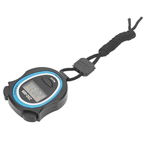 À Prova D'água Sports Stopwatc 1/100 Precisão de Temporização, Suporte 12/24 Horas Com Função de Al