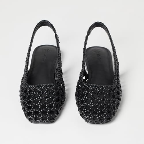 Image of The Drop Women's Palma Woven Slingback Flat