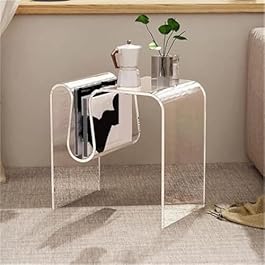 Clear Acrylic Side Table...
