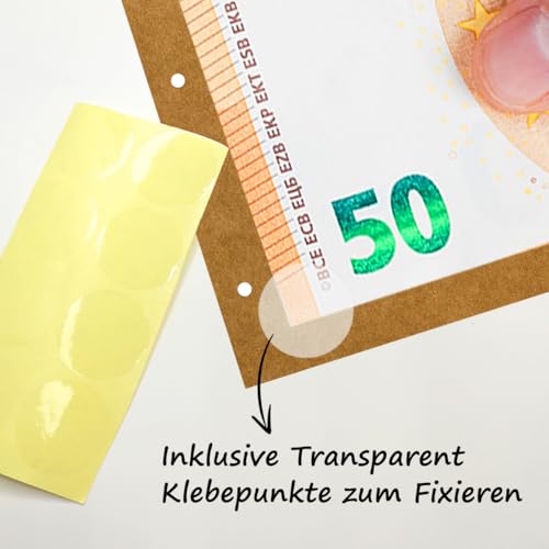JOYEASE Wunscherfüller Geldgeschenke Verpackung mit Umschlägen Grußkarte, Lustige Geldgeschenke Geburtstag Jugendweihe Kommunion Konfirmation für Männer Frauen Mädchen Jungen