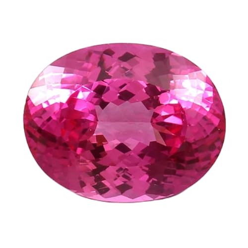 Saphir rose Ceylan facetté de 11x9mm, pierre gemme haut de gamme GH_NAT_09311 pour bijoux