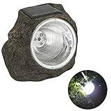 iluminar jardin con leds Esta luz solar de roca con sensor de fotocélula automático del anochecer al mediodía, simplemente enciende y colócala en tu jardín al aire libre. Generalmente carga al sol de 6 a 8 horas se iluminará. Puede iluminar alrededor de 8 horas o más.