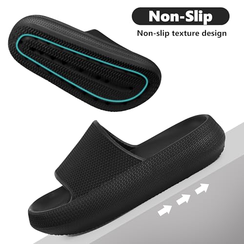 Kids Cloud Slides丨Pillow Sandals for Boys Girls丨Quick Drying Bathroom Shower Sandals丨Summer Beach Pool Slippers| Thick Sole Non-Slip 5