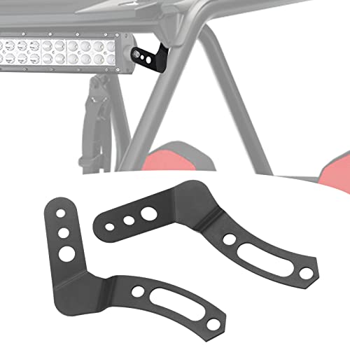 DaSen A-pillar below Roof Mount Brackets for 30 32 Inch Curved/Straight LED Light Bar Compatible with POLARIS RZR 900 1000 800