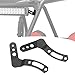 DaSen For 30 32 Inch Curved/Straight LED Light Bar A-pillar Below Roof Mount Brackets Fit POLARIS RZR 900 1000 800