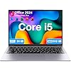 AE86 Computadora portátil, 15.3″ FHD IPS 100% sRGB, Intel Core i5 (hasta 3.6 GHz), 24 GB RAM 512 GB SSD, Win 11 Pro, plata – PC portátil de negocios y estudiantes