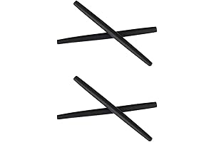 2 Pairs Black Replacement Temple Ear Socks Holder Grips for Oakley Glass...