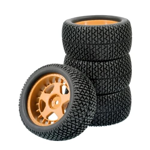 RC��������̕��i For Wltoys For HSP 144001 144010 124007 124016 124019 1/10 1/12 1/14 �z�C�[���^�C�� RC �J�[�I�t���[�h�^�C���A�N�Z�T���[(B brown)