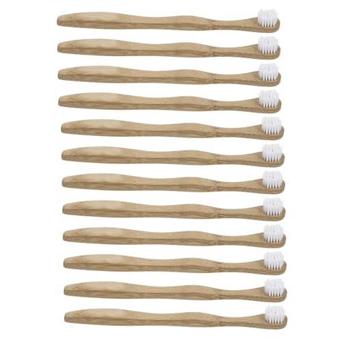 MOLUCKFU 12pcs Tongue Cleaning Brushes Handles Oral Care Kit Tongue Coating Removal Easy to Identify Stylish Present for Health-conscious Individuals