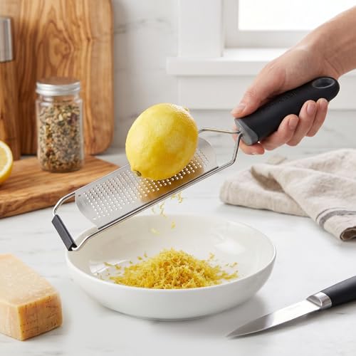 Rallador de queso ergonómico acero inoxidable miniatura 4