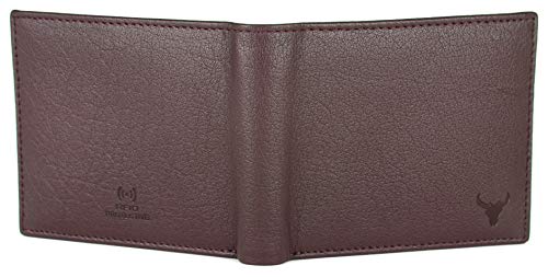 Image of NAPA HIDE Slim Zipper Card Holder Wallet for Men & Women | RFID Blocking Accordion Credit Card Case | Compact Cash & Card Organizer with Smooth Metal Zip (Brown)