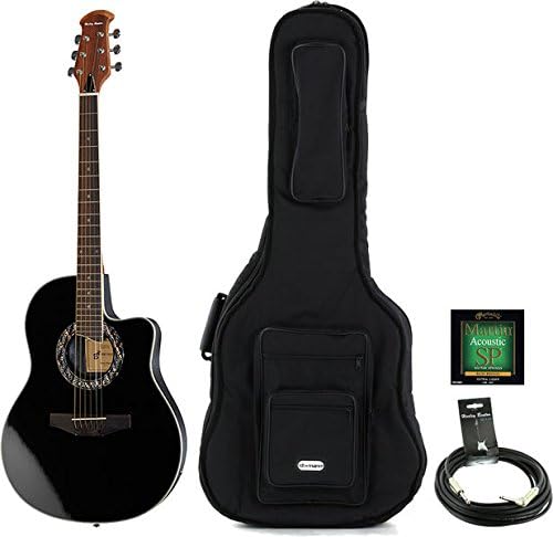 Acoustic Guitar Bundle Offer: Harley HB600 BK Bundle