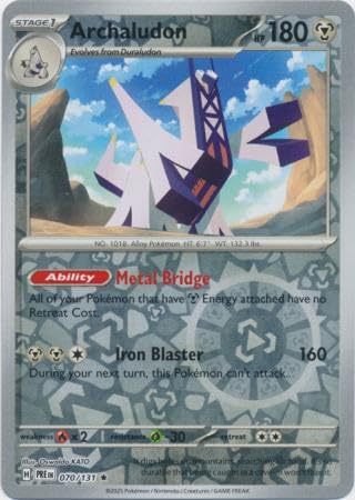 archaludon pokemon card price EX New your opponent takes 2 Prize cards. Pokemon  Archaludon ex (Full