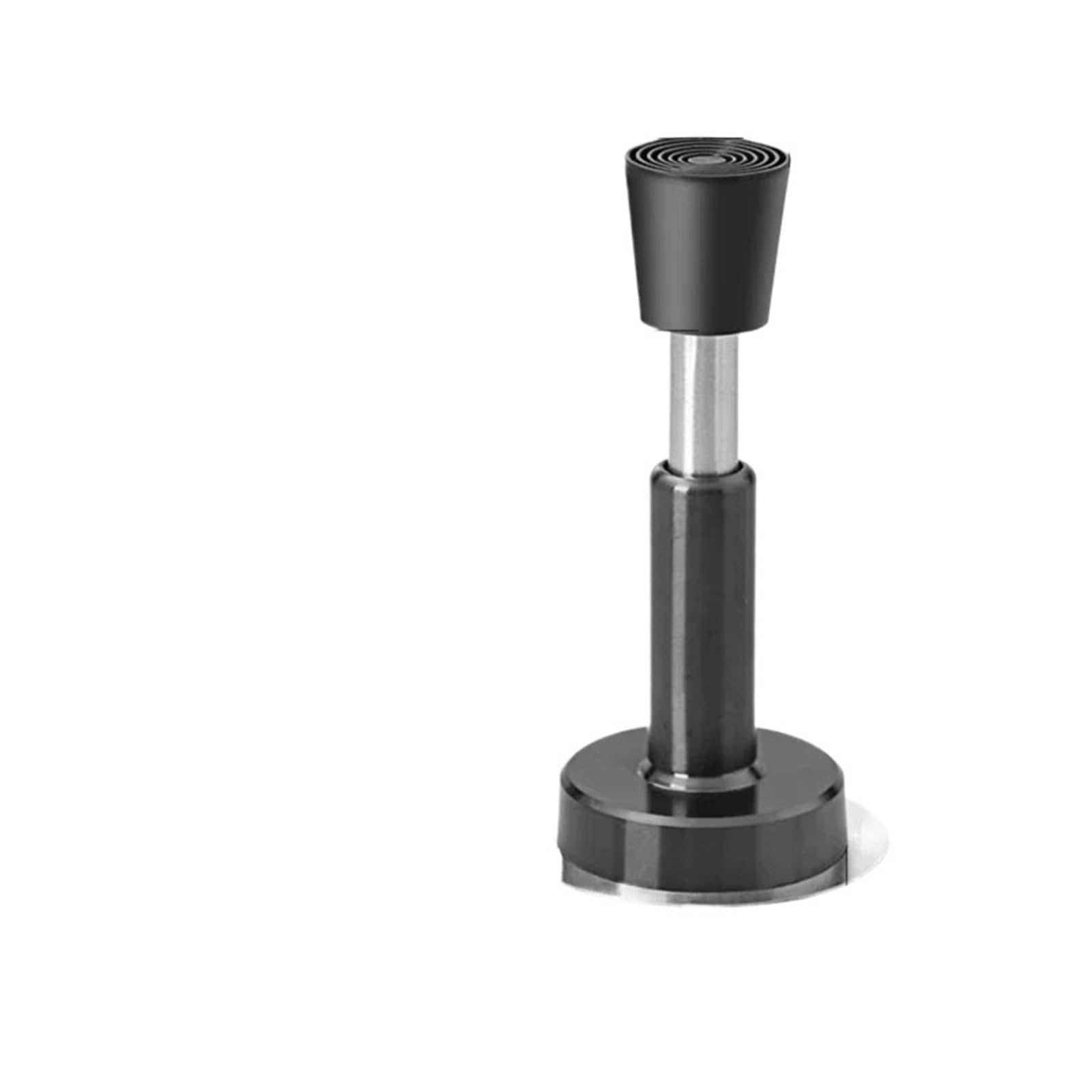 Door Stopper Non Punch Hydraulic Buffer Door Stop Wall Or Floor Bumper for Household Anti Collision(Black-105mm)