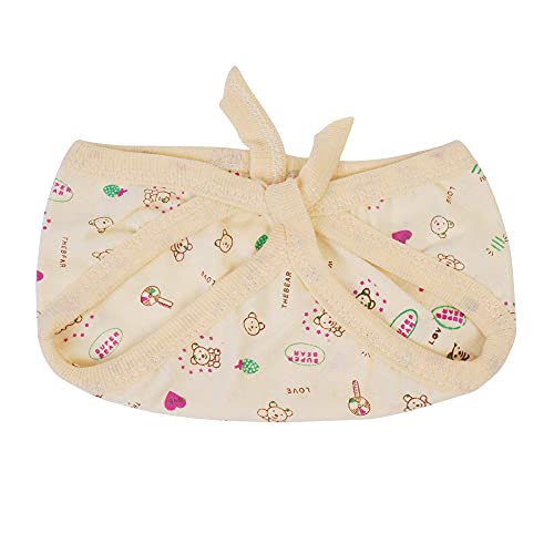 Image of Baby Hosiery Nappy Langot Washable and Reusable Plain Solid Cloth Langot /Cloth diaper /U Shaped /Nappy Tying Langot For Baby Boys and Baby Girls - Pack of 6 (Small) (Multicolor)