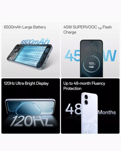 Image of OPPO K14x 5G Smartphone,Dual Camera, 48-Month Fluency Protection,Prism Violet:4G + 128 G