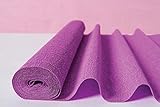 Luna Bazaar Premium Heavy Italian Crepe Paper Roll (20 Inches x 8 Feet, Orchid Purple) - for DIY Projects, Table Runners, and Gift Wrapping