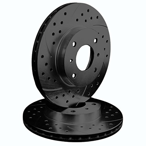 ATL Autosports Performance Brake Rotors FRONT PAIR Fits 2006 Ford Focus [ W/Rear Drum ] ATL54132-03DDSBZ