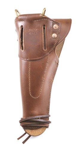World War Supply Us Ww2 M1916 Model 1911 .45 Leather Holster Marked Jt&L 1942 Premium Drum Dyed Leather #TOP1
