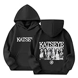 KATSEYE Hoodies for Kids Katseye Merch Sweatshirts Fashion Music Album Graphic Long Sleeve Hoodied for 4-13 Years