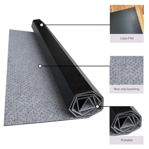 TAPfit Professional Portable Tap Dance Floor – Sustainable Bamboo, Rollable & Foldable Design with Non-Slip Fabric Backing – Perfect for Tap Dancing, Home Practice, Outdoor Events, & Parties 90x120cm by TAPfit - Image 4